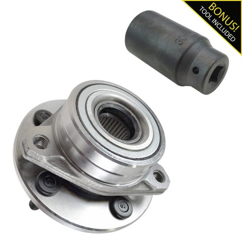 96-06 Ford FWD Cars Front Hub & Bearing Assy with 30mm Socket