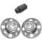 01-05 Honda Civic w/Drum Brakes Rear Wheel Hub & Bearing PAIR with 32mm Socket