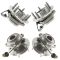 07-11 GM Mid Size SUV Front & Rear Wheel Hub & Bearing Kit (4pcs)