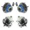 04-05 Buick Century; 97-04 Regal; 00-05 Chevy Impala; 97-02 GP Front & Rear Wheel Bearing Kit (4pcs)