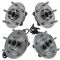 09-10 Dodge Journey; 11-17 Journey w/AWD Front & Rear Wheel Bearing & Hub Assy Kit (SET of 4)