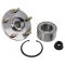 Front Wheel Bearing & Hub Kit Pair