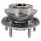 Front Rear Wheel Hub Bearing Set 4pc