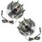 00-02 Ford Excursion Super Duty 4x4 w/4 whl ABS Frt Hub & Brg (MOTORCRAFT) PAIR