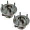 11-16 Ford Explorer; 13-16 Explorer Police Interceptor Front Wheel Hub Pair (Timken)