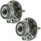 11-16 Ford Explorer; 13-16 Explorer Police Interceptor Front Wheel Hub Pair (Timken)