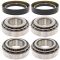 MileMateSet HM212049, HM21201, 3782, 3720 Inner & Outer FF Steer Bearing & Seal Kit (6pc)