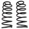 96-00 4Runner w/4WD; 01-02 4Runner (w/4wd & 3.4L); 96-02 4Runner w/2WD Rear Coil Spring PAIR (Moog)