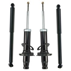 02-09 GM Saab Mid Size SUV Front & Rear Shock Absorber Set of 4