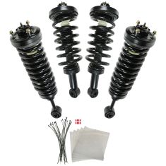 03-06 Ford Expedition, Lincoln Navigator Front/Rear Air Bag to Coil Spring Suspension Conversion Kit