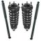 02-09 GM Saab Mid Size SUV Front & Rear Strut/Shock Absorber Kit (Set of 4)