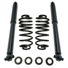 02-09 Buick, Chevy, GMC, Olds, Saab SUV Multifit Rear Air to Coil Suspension Kit
