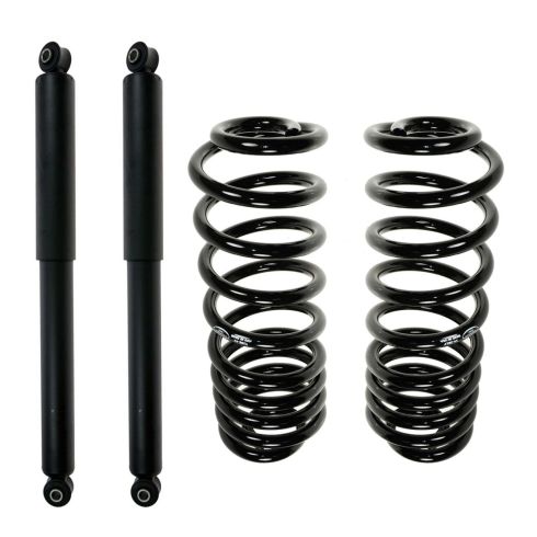 97-02 Expedition; 98-02 Navigator 2WD Rear Air Bag to Coil Spring Conversion Kit with Shocks