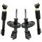 85-99 Buick, Cadillac, Olds, Pontiac Multifit Front & Rear Strut/Shock Absorber (Set of 4)