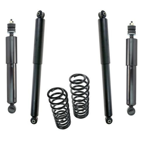 97-02 Expedition; 98-02 Navigator 2WD Air Bag to Coil Spring Conversion Kit with Front & Rear Shocks
