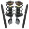 97-05 Venture; 97-04 Silhouette; 99-05 Montana; 97-98 Transport Frt & Rr Strut/Shock Kit (Set of 4)