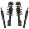 04-12 Malibu; 05-10 G6; 07-09 Aura Front & Rear Strut/Spring & Shock Absorber Kit (Set of 4)