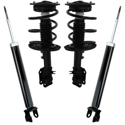 2008 Nissan Altima Front & Rear 4 Piece Complete Strut