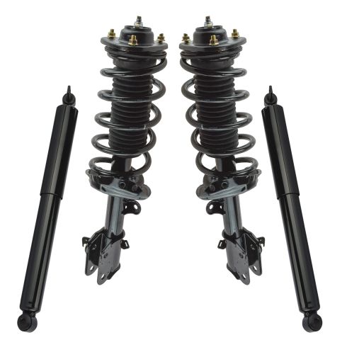 2008 Honda Odyssey Front & Rear 4 Piece Complete Strut Assembly & Shock ...