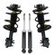 04-09 Nissan Quest Front Strut Spring Assembly & Rear Shock Absorber Kit (Set of 4)