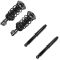 10-13 Chevy Equinox, GMC Terrain Front Strut Spring Assembly & Rear Shock Absorber Kit (Set of 4)