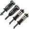 08-12 Honda Accord Front & Rear Strut & Spring Assembly Set of 4