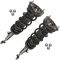 03-06 Infiniti G35 Coupe RWD Front SHock & Spring Assembly & Rear Shock Absorber Kit (4pc)