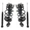 04-10 Toyota Sienna FWD (w/7 Pass) Front Strut & Spring Assy & Rear Shock Absorber Kit (4pc)