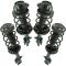 04-05 Subaru Forester Front & Rear Complete Strut & Spring Assembly Kit (Set of 4)