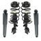 08-14 Chrysler T&C, Grand Caravan; 09-12 Routan Front & Rear Quick Strut & Shock Kit