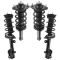 12-14 Honda CR-V (exc. Touring) AWD Front &  Rear Strut & Spring Assembly Kit (Set of 4)