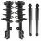 06-12 Toyota Rav4 w/ 6cyl Front Strut & Spring Assembly & Rear Shock Absorber Set (4pc)