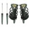 12-13 Ford Focus (exc Electric) Front Strut & Spring Assembly & Rear Shock Absorber Kit (4pc)