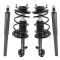 01-05 Toyota Rav4 (w/4cyl & FWD) Front Strut & Spring Assembly & Rear Shock Absorber Kit (4pc)