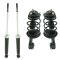 11-14 Toyota Sienna FWD 7 Psgr w/ Mobility Access Front & Rear Strut Assembly w/ Shock Kit (4pcs)