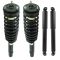 10-12 Ford Fusion; 10-11 Milan 2.5L Front Shock & Spring Assembly & Rear Shock Kit (4pc)