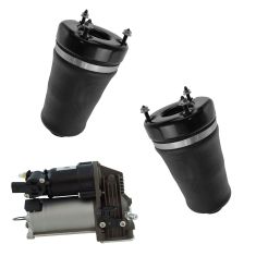 07-12 MB GL-series; 06-11 ML-series Air Ride Compressor w/Front Air Spring Kit (3 Piece Set)