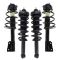 09-10 Dodge Journey 3.5L; 11-16 Journey 3.6L Front & Rear Strut & Spring Assembly Kit (4pc)