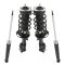 11-13 Ford Fiesta Front & Rear Strut Assembly & Shock Absorber 4 Piece Kit