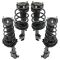 08-10 Toyota Highlander (exc Hybrid, Sport) AWD Front & Rear Strut & Spring Assembly Kit 4pc