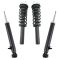 07-13 BMW X5 (w/o 3rd row) Front Strut & Spring Assembly & Rear Shock Absorber Kit (Set of 4)