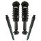 2014 Ford F150 (exc Raptor) w/4WD Front Strut Assembly w/Rear Shock Kit (4 Piece SET)