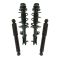 12-15 Kia Rio Front Strut & Spring Assembly & Rear Shock Kit (4pc)