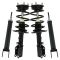 13-15 Taurus 3.5L (w/o Police, Turbo) Front & Rear Strut Assembly Shock Absorber Kit (4pcs)