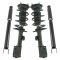 13(after 9/4/12)-16 Ford Explorer (w/o Police) Front & Rear Strut Assembly Shock Absorber Kit (4pcs)