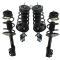 01-03 Toyota Highlander V6 FWD Front & Rear Strut & Spring Assembly Kit (4pc)