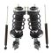 14-15 Ford Fiesta (exc ST) Front Strut & Spring Assembly & Rear Shock Absorber Kit (4pc)