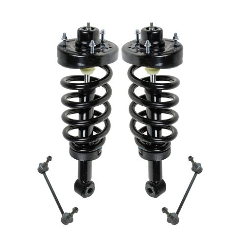 07-12 Ford Expedition, Lincoln Navigator (exc Elec Sus) Rear Loaded Strut & Sway Link Kit (4pc)