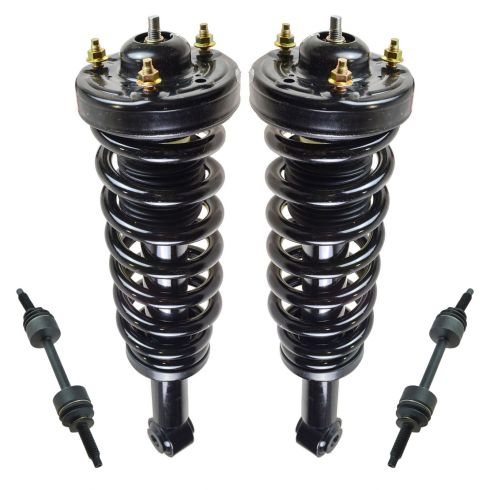 09-13 Ford F150 w/4WD Front Loaded Strut & Sway Link Kit (4pc)
