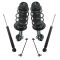 06-11 Toyota Yaris; 12 Yaris Sedan Strut, Shock and Link Kit (Set of 6)